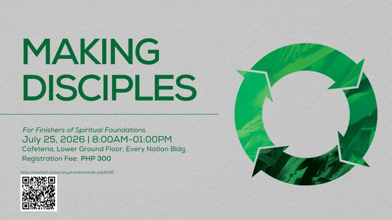 Making Disciples Class (July 2026)