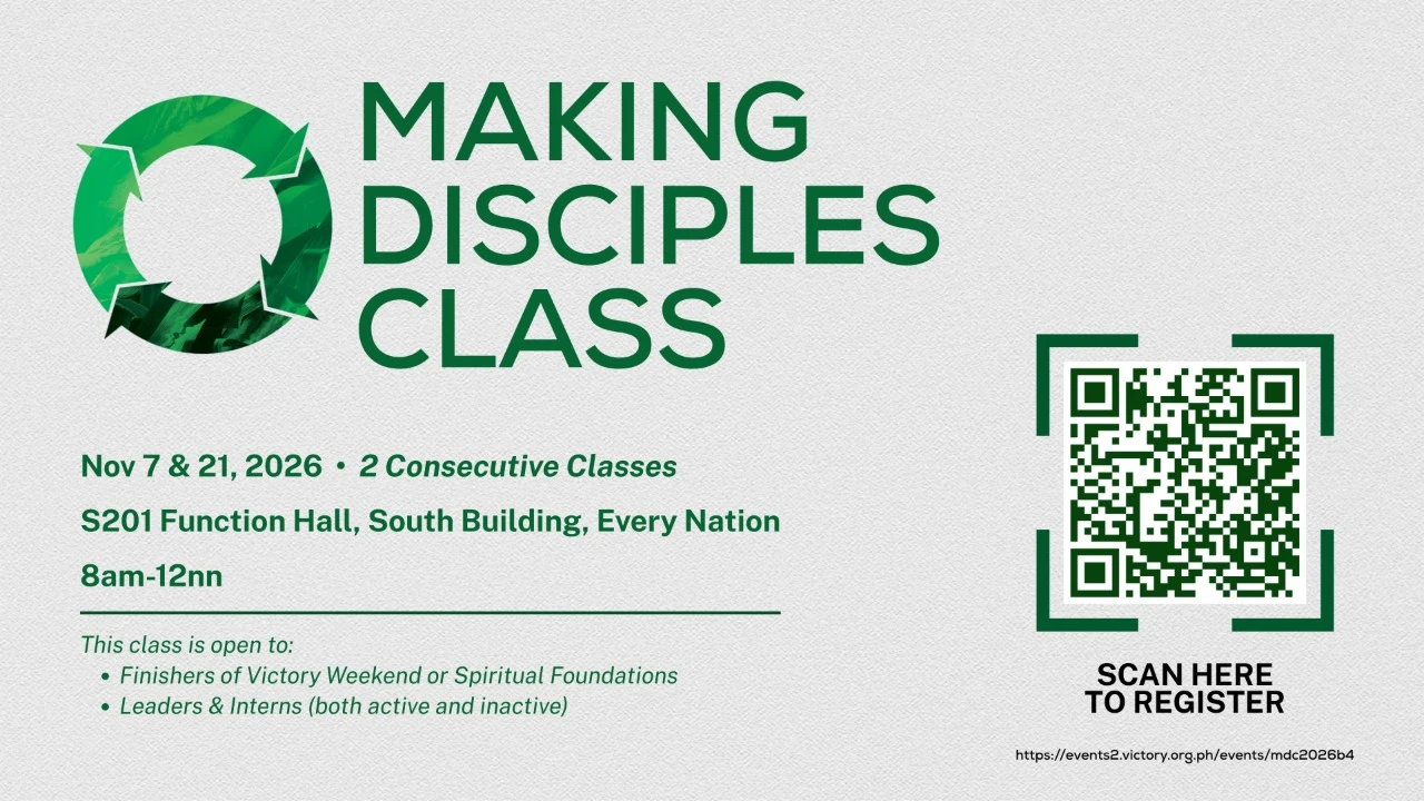 Making Disciples Class (Nov7&21)